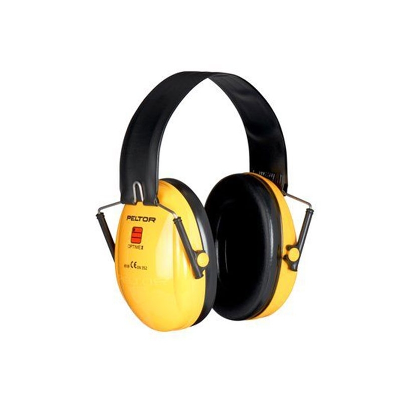 3M PELTOR Optime I Ear Defenders, 28 dB, Yellow, Foldable, H510F-404-GU