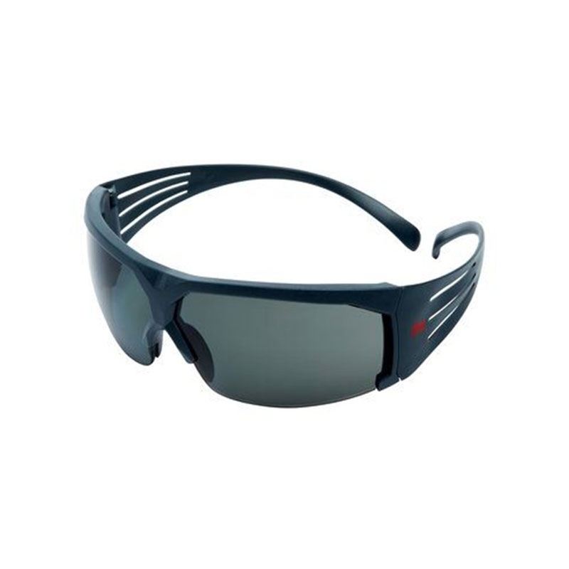 3M SecureFit Safety Glasses, Grey frame, Anti-Scratch, Grey Polarised Lens, SF611AS-EU