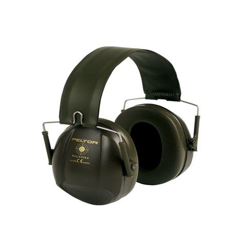 3M PELTOR Bull's Eye I Ear Defenders, 27 dB, Green, Foldable, H515FB-516-GN