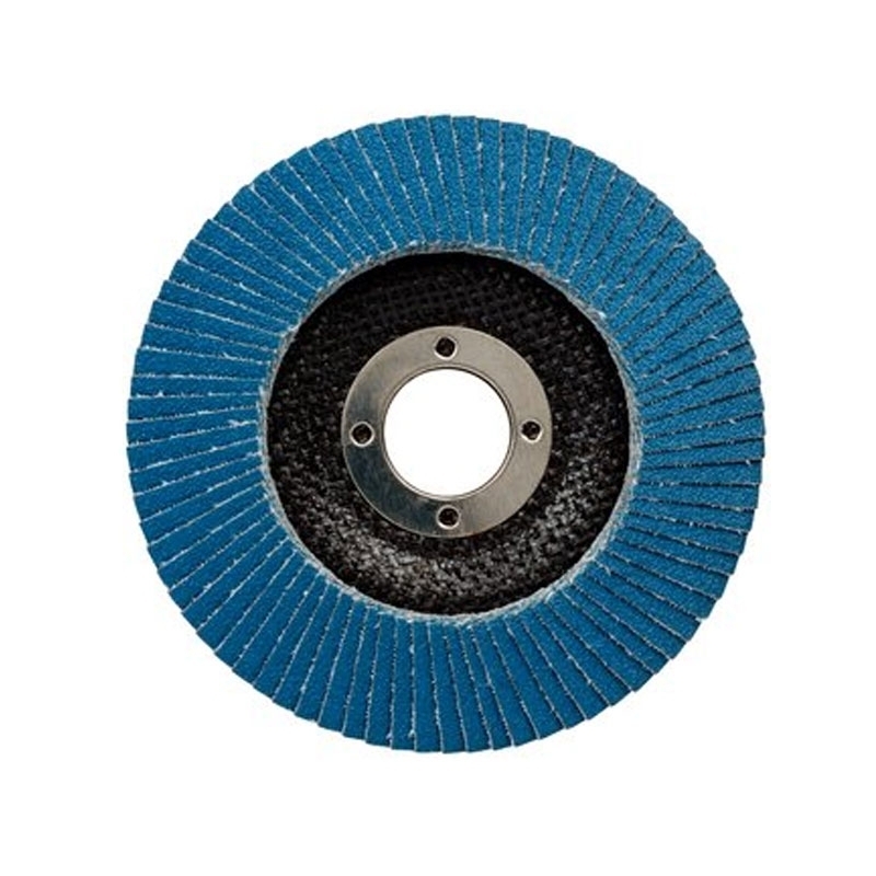 3M 566A 115mm P120 Flap Disc, Conical - Pack of 10