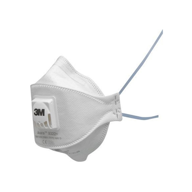 3M Aura Disposable Respirator 9322+ SP, FFP2 (5 Pack)