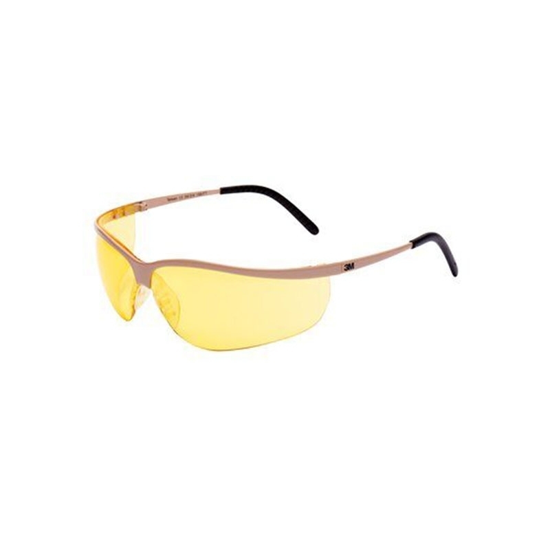 3M Metaliks Sport Safety Spectacles, Anti-Scratch / Anti-Fog, Amber Lens, 71461-00002M