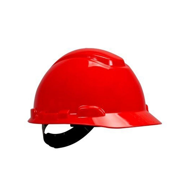 3M PELTOR H700 Series Safety Helmet, Pinlock, Dielectric 440v, Red, H-701C-RD