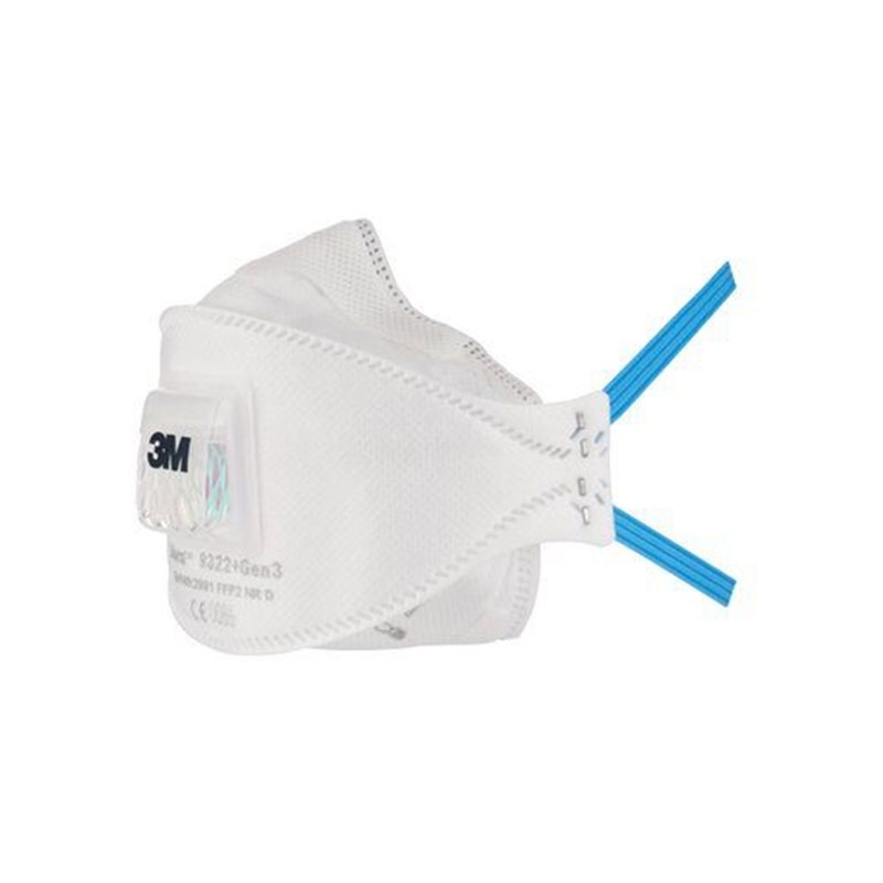 3M Aura Particulate Respirator 9322+Gen3, Valved, FFP2 (10 Pack)