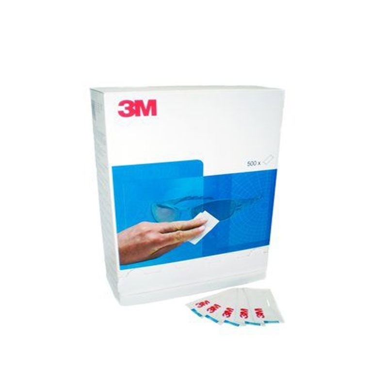 3M Disposable Lens Cleaning Tissue Dispenser, 26-2000-00P - 500 Sachets