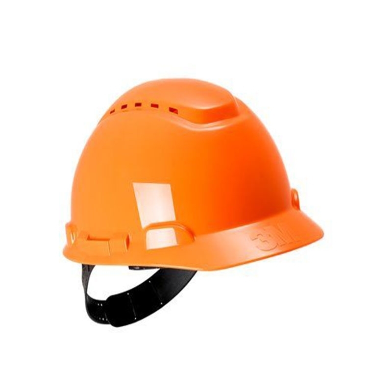 3M PELTOR H700 Series Safety Helmet, Pinlock, Ventilated, Orange, H-700C-OR