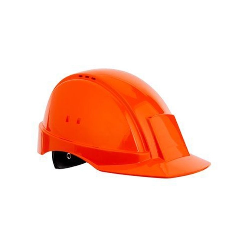 3M PELTOR Hard Hat Helmet G2000 with Uvicator Sensor, Ratchet suspension, Ventilated, Orange, G2000NUV-OR