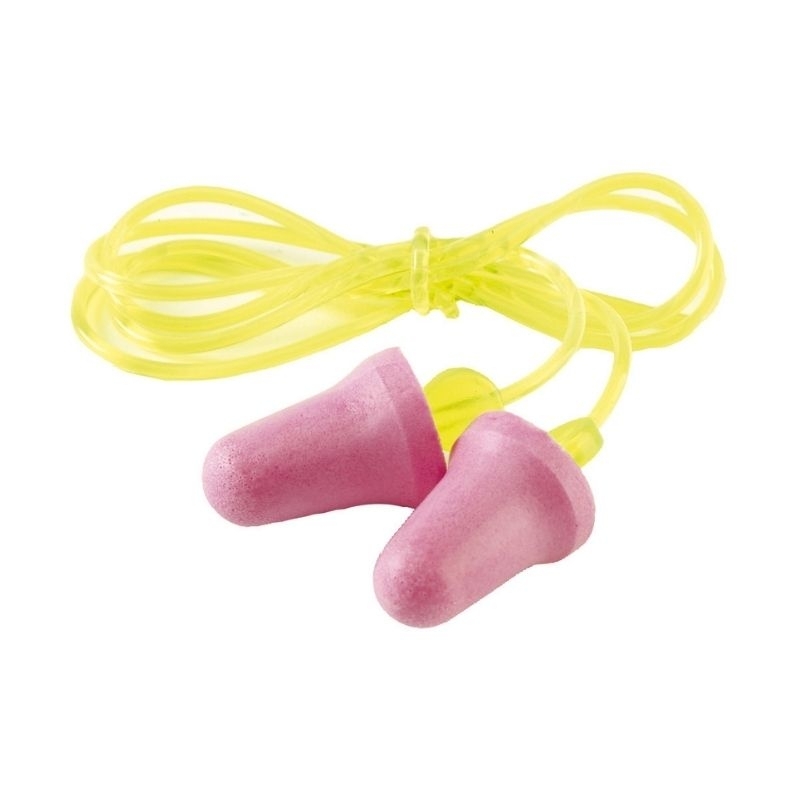 3M E-A-R No-Touch Earplugs, Corded, 35dB, PN-01-004 - 100 Pair