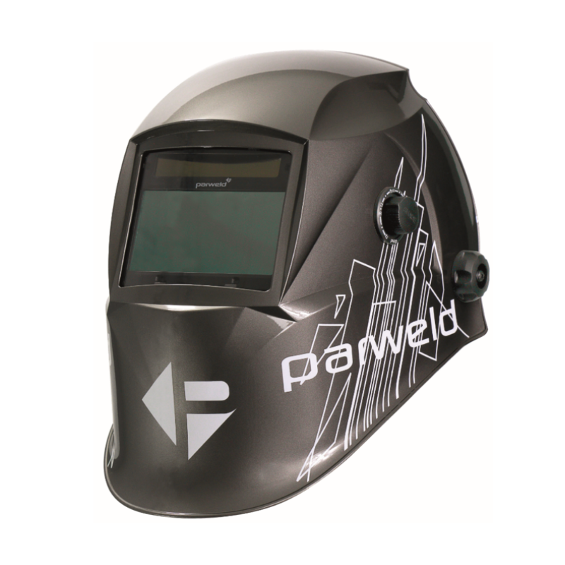 Parweld XR938H True Colour Large View Welding Helmet - Graphite Grey